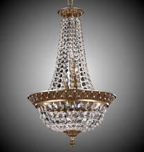 American Brass & Crystal CH8515-P-03G - Six Light Chandelier